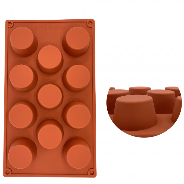 Molde de Silicón Para Repostería Cupcakes 11 Cavidades - Image 3