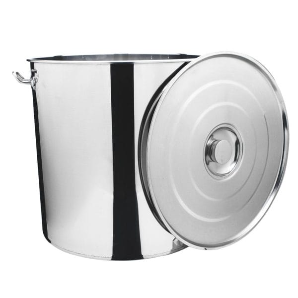Olla Acero Inoxidable Con Tapa Profesional 98 Lts Vencort - Image 3