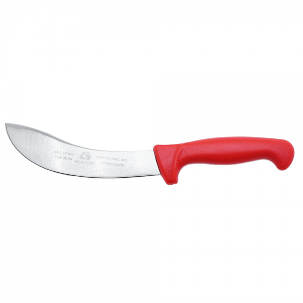 CUCHILLO PARA DESPELLEJAR 7" ROJO PRO SERIES