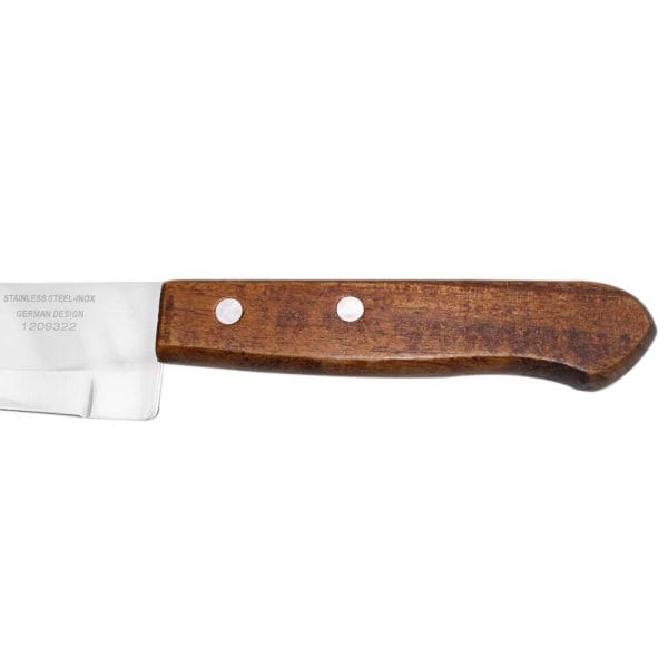Cuchillo Chef Acero Inoxidable Mango De Madera 7" Pulgadas - Image 2