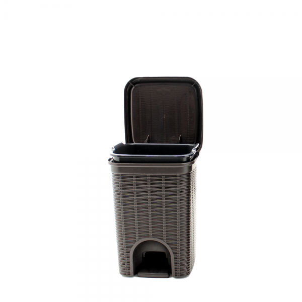 Cesto Para Basura Con Pedal Elegance Moka 6 L