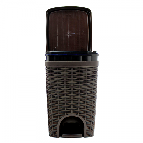 Cesto Para Basura Grande Elegance Moka 20 L - Image 2