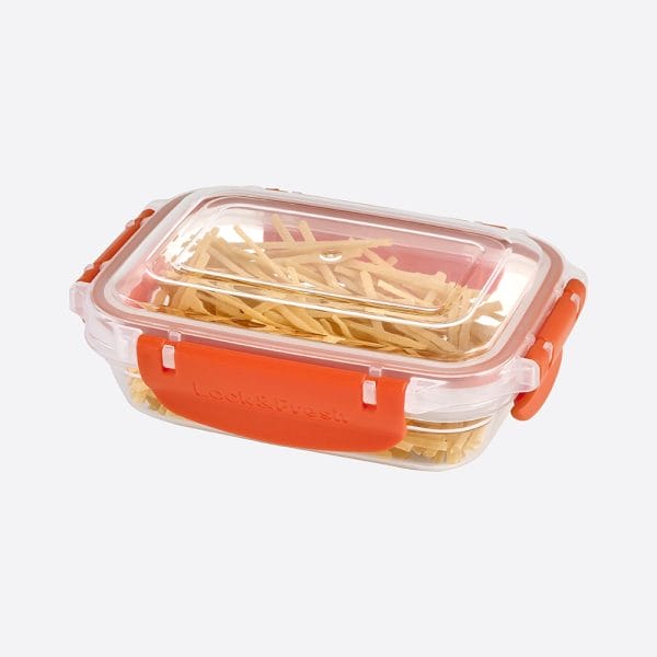 Hermético Contenedor De Alimentos Rectangular 310 Ml