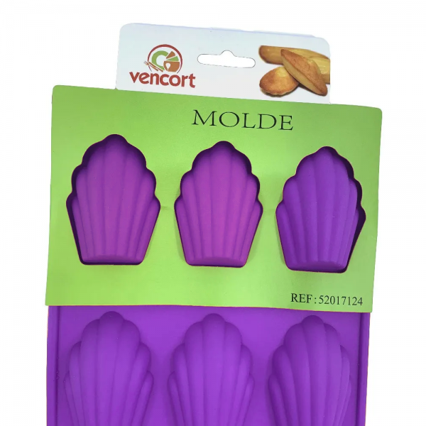 Molde de Silicón Para Repostería Madalenas Con 9 Cavidades - Image 5