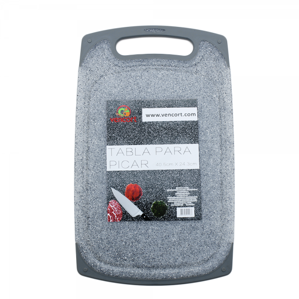Tabla Para Picar Grande Estilo Granito Polipropileno