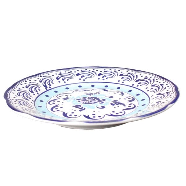 Plato Trinche De Cerámica Decorado Ondulada 26 Cm - Image 3