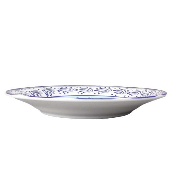Plato Trinche De Cerámica Decorado Ondulada 26 Cm - Image 4
