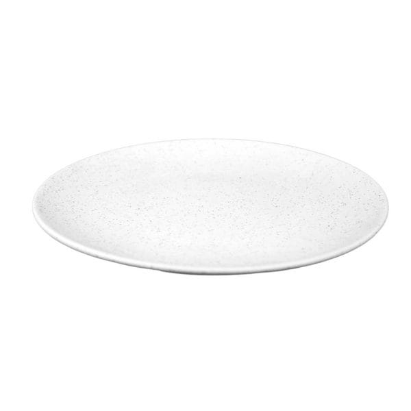 Plato Trinche Extendido Cerámica Blanco Jasepado Baunilha 26 Cm - Image 3