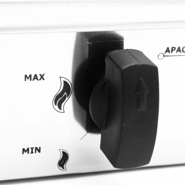 Parrilla Estufa De 2 Quemadores Acero Inoxidable Alfa EST-308A - Image 2