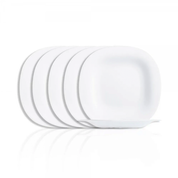 Vajilla Moderna De Vidrio Opal Carine Luminarc Blanco - Image 6