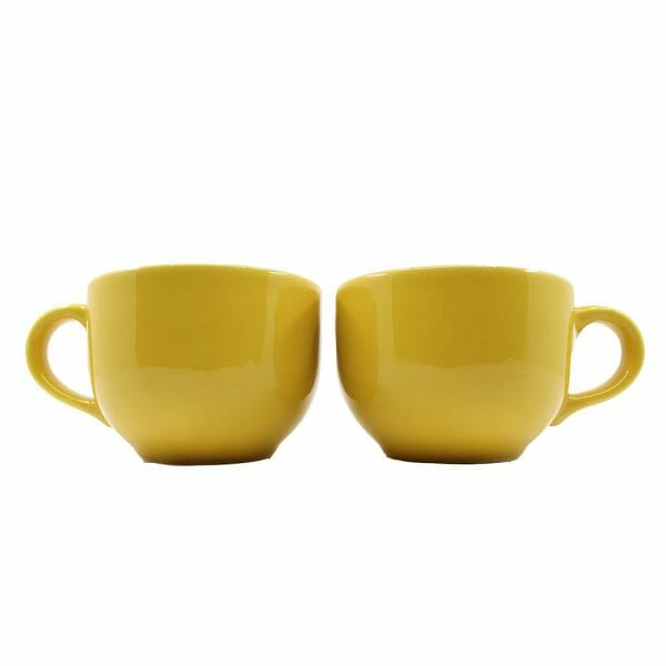Juego de 12 tazas Jumbo 740 ml Amarilla - Image 3