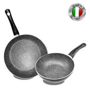 Juego wok y sartén 26 cm
