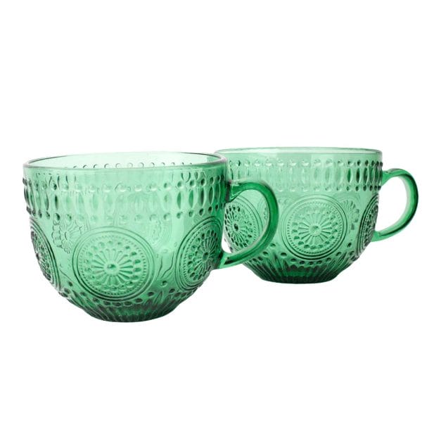 Juego De Tazas De Vidrio Jumbo 400 Ml - Image 3