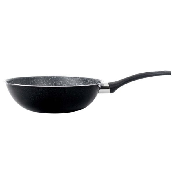 Juego De 3 Sartenes Italianos Negros Con Antiadherente - Image 6
