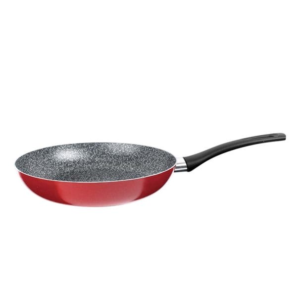 Juego De 3 Sartenes Italianos Rojos Con Antiadherente - Image 2
