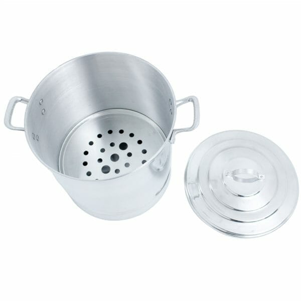 Vaporera Con Disco Y Tapa Aluminio Triple Fuerte Profesional 17 lts - Image 2