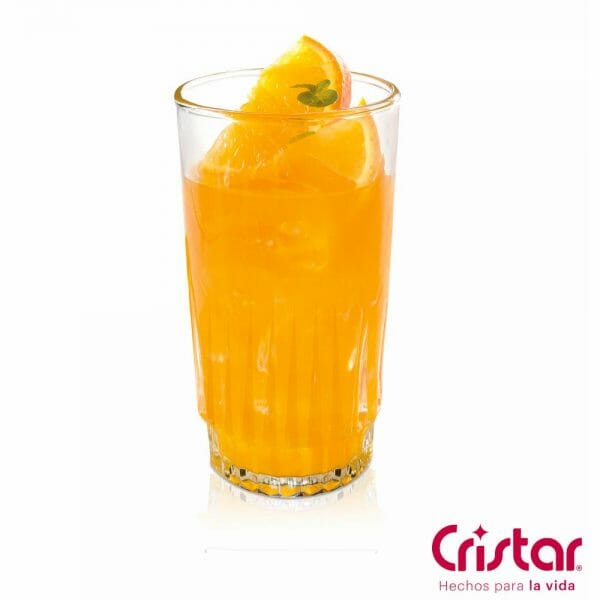 Juego de 6 Vasos Prisma Vidrio 11.2 Oz