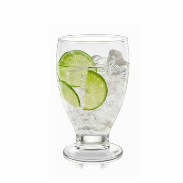 Juego de 12 Copas Para Agua Lexington 355 Ml De Vidrio
