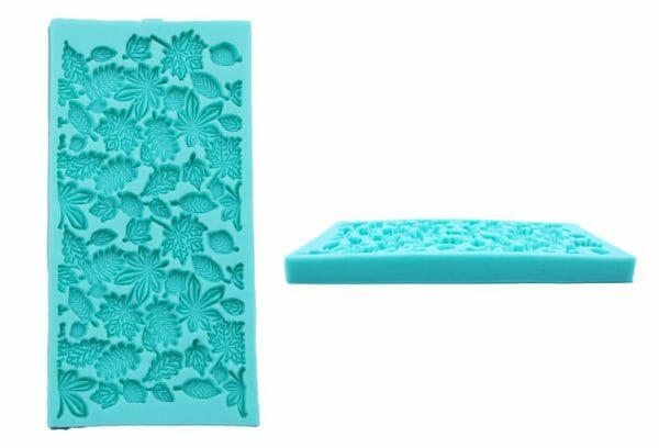 Tapete de Hojas Silicón para fondant
