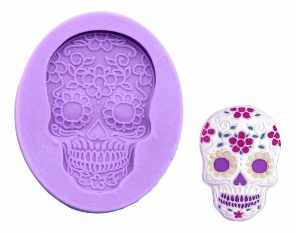 Molde de Silicón de Calavera