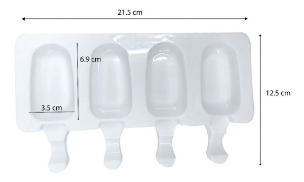 Molde Silicon Mini Para Paletas Tipo Magnum - Image 2