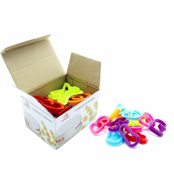 Juego de Cortadores de Galleta Números
