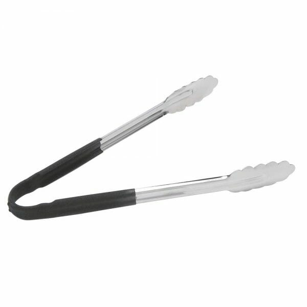 Pinza Profesional Mediana Mango Negro 12"