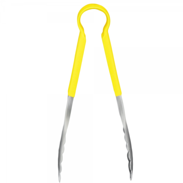 Pinza Profesional Chica Con Mango Amarillo 10" - Image 3
