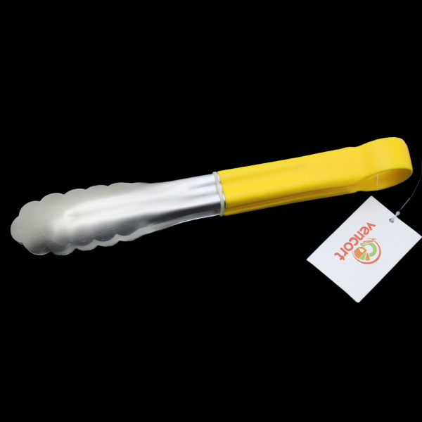 Pinza Profesional Chica Con Mango Amarillo 10" - Image 2