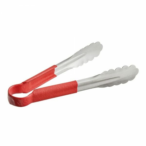 Pinza Profesional Chica Mango Rojo 10"