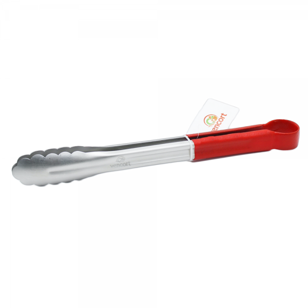 Pinza Profesional Mediana Con Mango Rojo 12" - Image 4