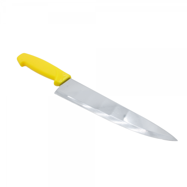 Cuchillo 10" Mango Amarillo Economico - Image 2