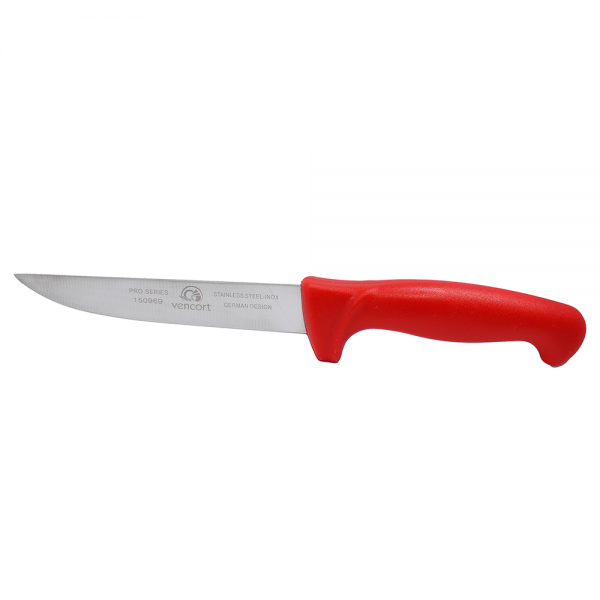 Cuchillo Para Deshuesar 6" Mango Rojo Pro Series