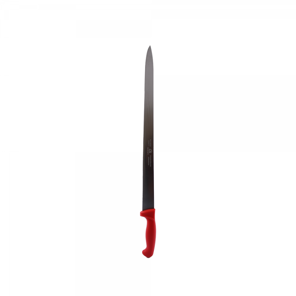 Cuchillo Cecinero Liso 19" Mango Rojo Pro Series - Image 2