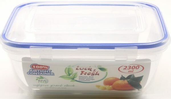 Hermetico Tupper Rectangular 4000 ml - Image 2