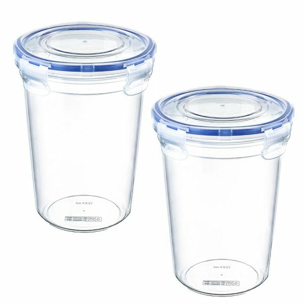 Juego de 4 pzs Hermeticos Contenedores de Alimentos Toppers - Image 2