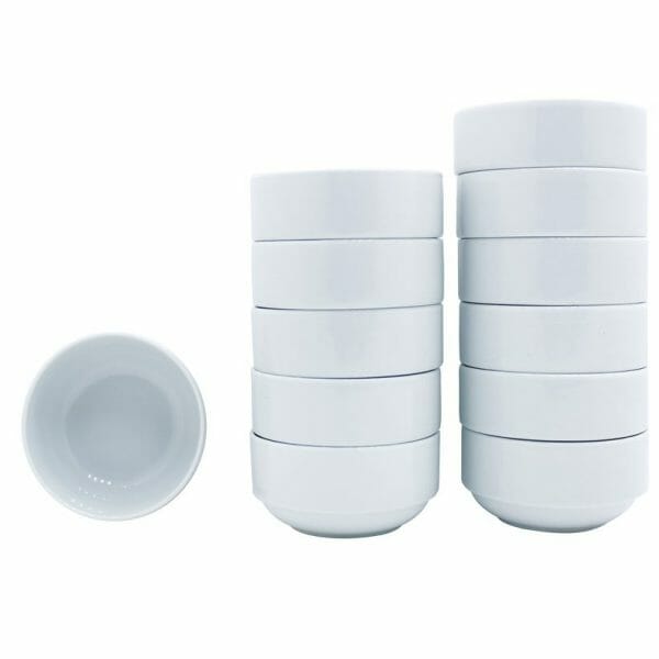 Juego de Tazones de Cerámica Apilables de 5" - Image 4