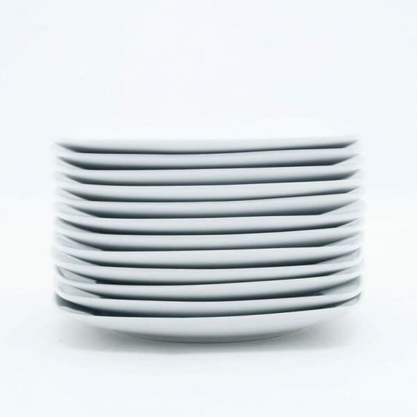 Juego de Platos Extendidos Loza Cuadrada - Image 2