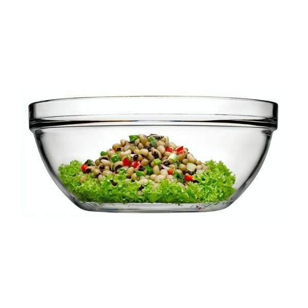 Tazón de Vidrio Bowl Para Ensaladas 4lts
