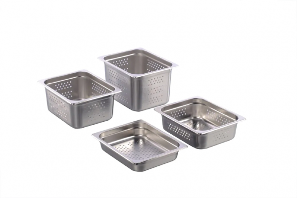 Inserto Chafer Perforado Medio 6.5 cm Acero Inoxidable - Image 3