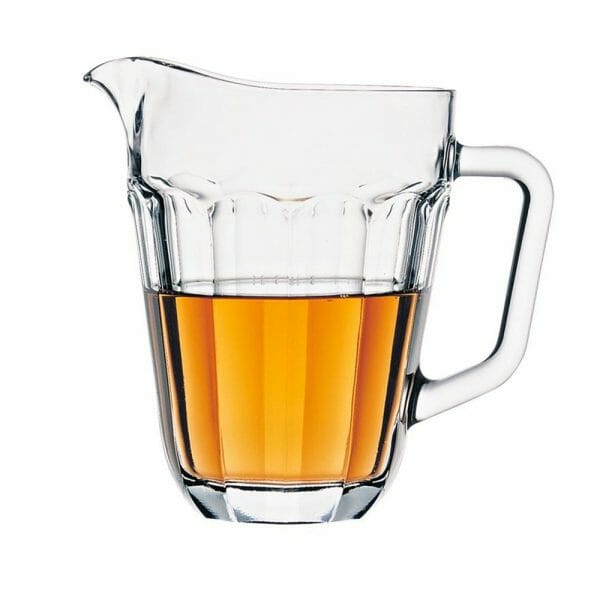 Jarra de Vidrio Bar Casablanca con Agarradera 1 Lt Pasabahce - Image 2