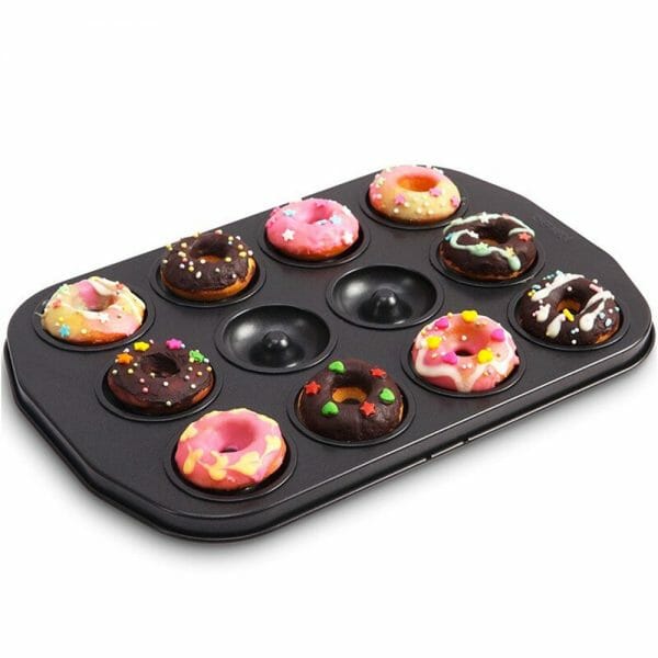 Molde Profesional Para 12 Mini Donas Con Teflon