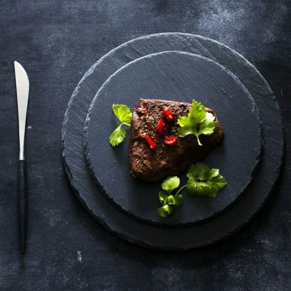 Plato de Piedra Pizarra Redonda 30 cm - Image 6
