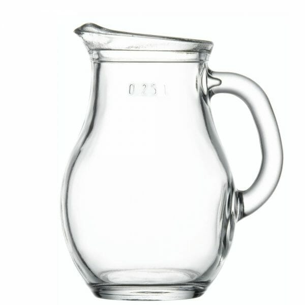 Juego De 3 Jarras De Vidrio 250 ml Pasabahce