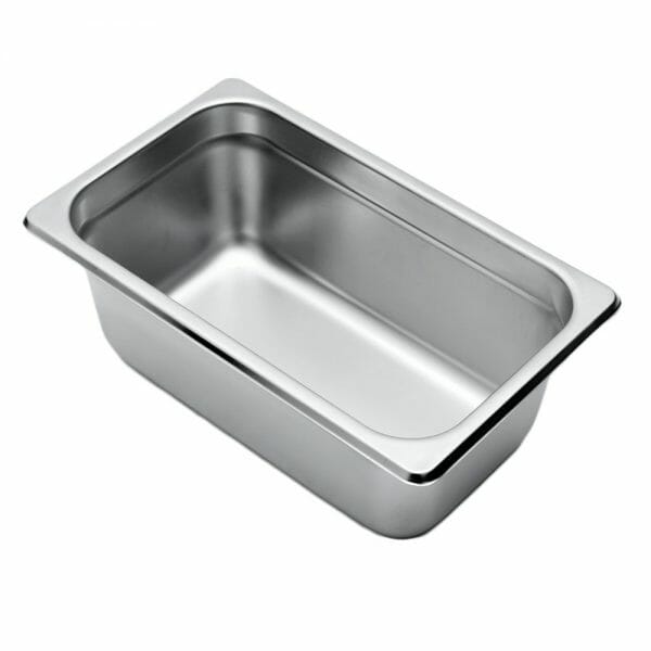 Inserto Cuarto Acero Inoxidable de 10 cm Contenedor