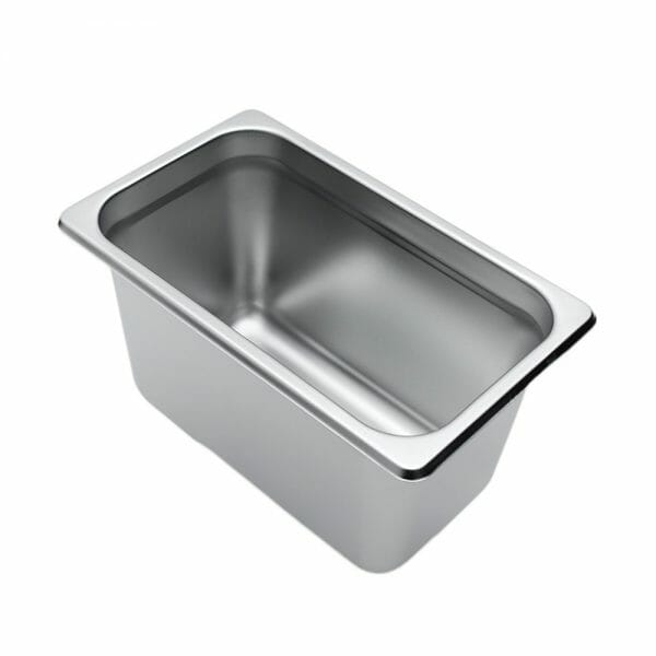 Inserto Cuarto Acero Inoxidable de 15 cm Contenedor