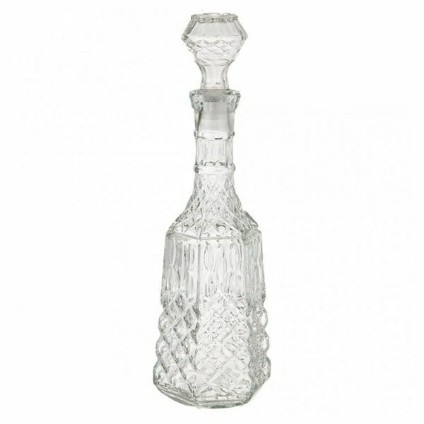Licorera de Vidrio Diamante 1 L