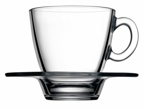 Juego 6 Tazas de Café con Plato 215 ml - Image 2