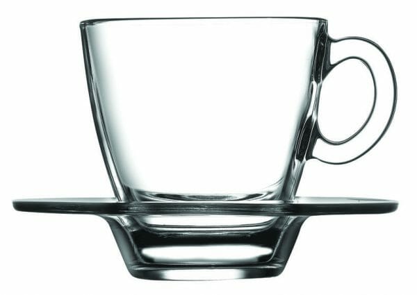 Juego de 6 Tazas Con Plato Aqua