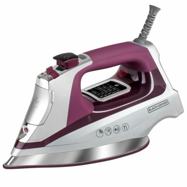 Plancha de Vapor Black and Decker Suela de titanio